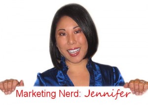 marketing nerd Jennifer